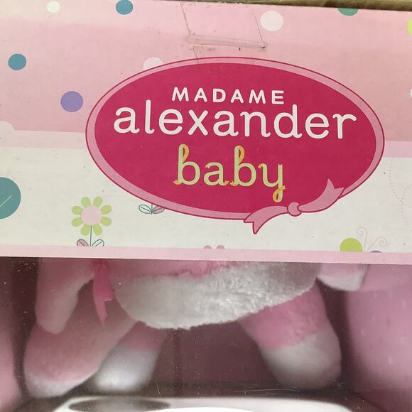 Madame Alexander Polka Dot Puppy Lullaby Baby Doll - Plays Music! - 12" Doll NIB - Picture 7 of 11